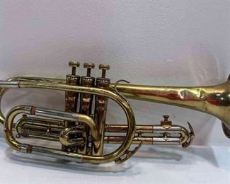 Please Read Description King Craftsman, By H. N. White, Used H.N. White King Bb Flugelhorn Cleveland, 