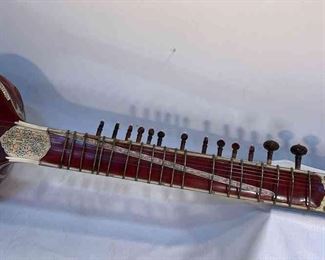 The Sitar, Timeless Instrument Of India With Hard Case