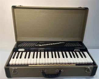 Vintage Koestler Harmophone suitcase Organ Of West Germany works