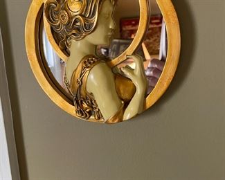 Pair of Art Noveau plaques