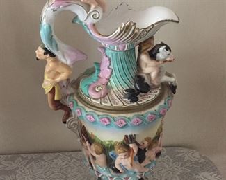 Meissen pitcher.