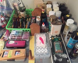 Art supplies.