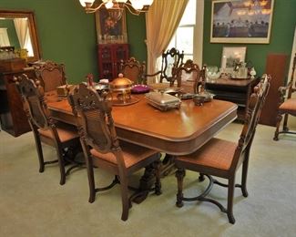 Berkey and Gay dining room set