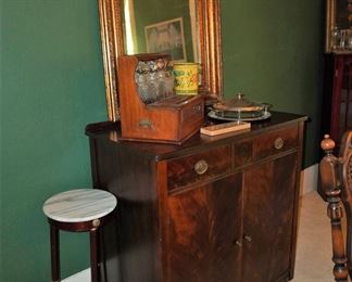 Mahogany server