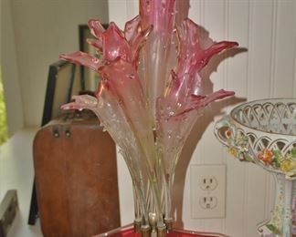 Antique epergne
