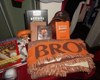 Cleveland Indians and Browns collectibles