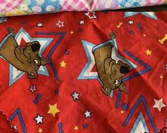 Scooby doo fabric