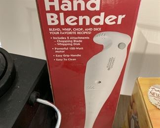 Electric hand blender