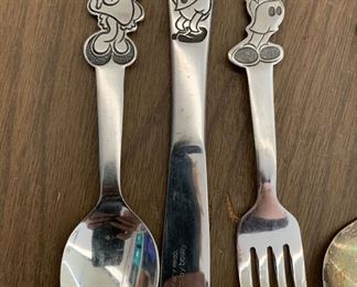 Disney collectible flatware