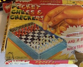 Vintage pocket games