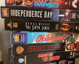 VHS movie collection