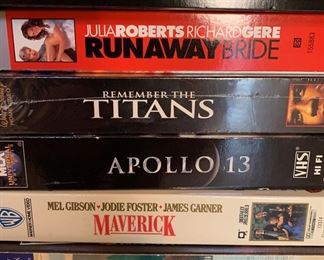 VHS movie collections