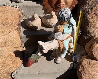 Outdoor pottery and decor