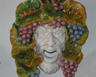 Sbigoli Terrecotte Negozio e Laboratorio " Bacchus" Very rare piece.