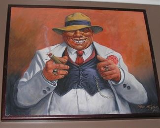 Von Tipton Art, one of the last pieces he did before passing away