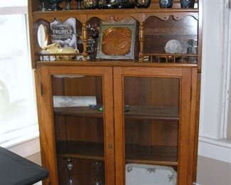 Oak Antique  Cabinet, this is Beautiful.