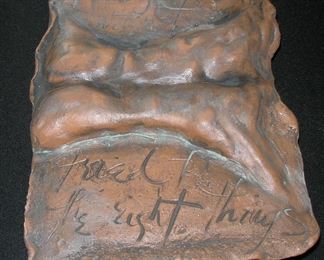 A series of Plaques from Barbara Balzer "Torso Boys" . There are 17 in total, just fabulous all the way.