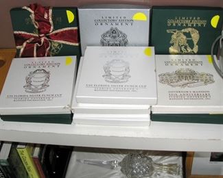 Christmas Ornaments and there are a lot more