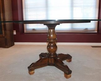 H-28”   Glass 58” diameter 