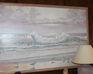 oil on canvas, 43" x 63"