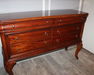 six-drawer buffet