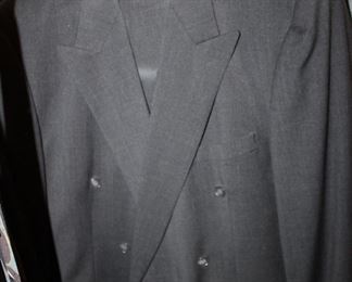 wool double-breasted suit