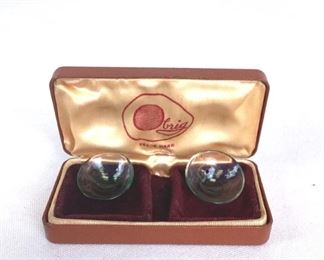 ARRO509 Rare Early Scleral Contact Lenses, In Original Obrig Case