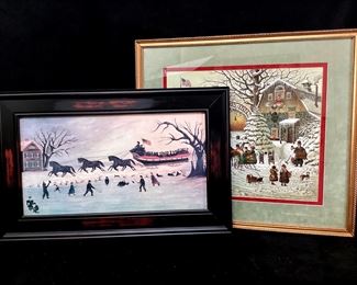JOPI911 Charles Wysocki Framed Art