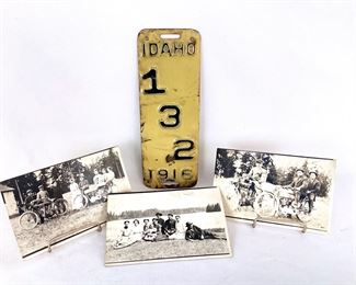 LIST504 RARE Harley Davidson And Indian Bikes, Antique Photos And More