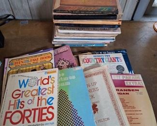 Lot of Vintage Instructional Music Literature