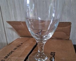 1 Dozen Frosted Goblets