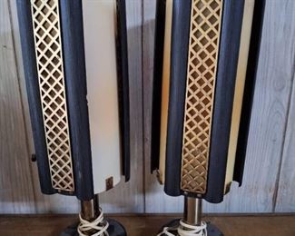 Pair of Mid Century Lamps