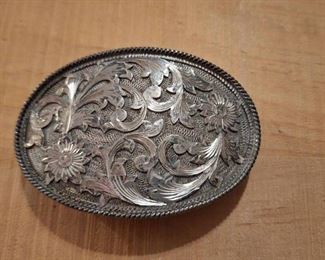 Sterling Belt Buckle