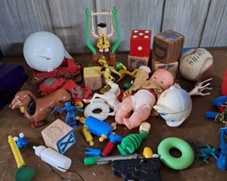 Lot of Vintage Toys