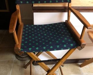 PAIR  OF DIRECTOR CHAIRS