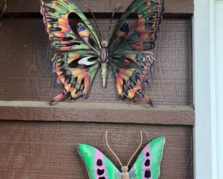 METAL BUTTERFLIES