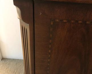 DETAIL OF CABINET OF CLOCK