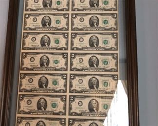 FRAMED MONEY