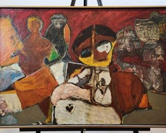 David Anderson 1993 Oil Painting on Canvas