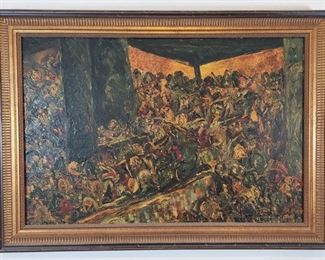 "The Sunken Gardens" Painting by David Anderson