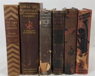 Vintage Books About Crime and Criminals