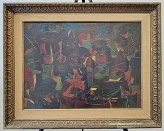 Untitled David Anderson Painting - Oil on Canvas