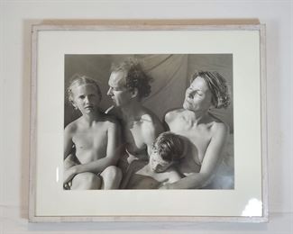 Framed Jock Sturges 1989 LE Montalivet Photograph