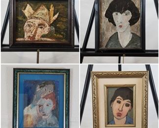 David Anderson Original Oil Portrait Paintings