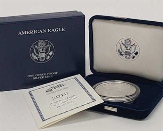 2010-W Disabled Veterans Proof Silver Dollar - OGP