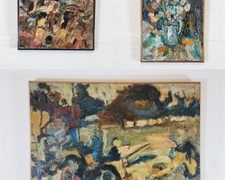 3 David Anderson Original Paintings