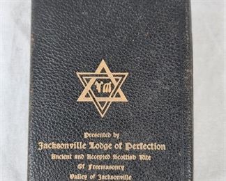 1951 Freemason Jacksonville, Florida Bible