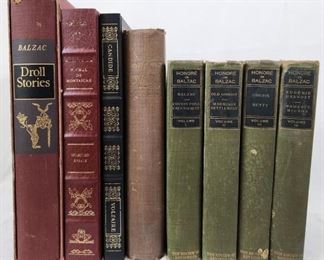 Selection of Classic French Literature Books