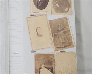 Photo Album - Antique Photo Cards and Wildlife