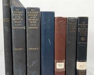 Vintage WWI History Memoir Books